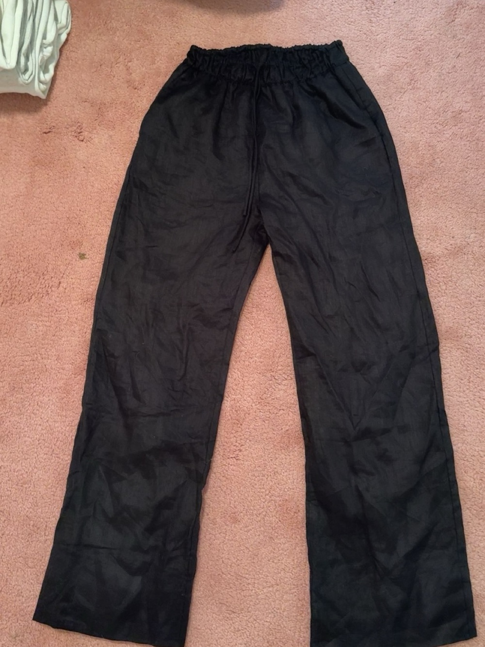 Black Dissh linen pants